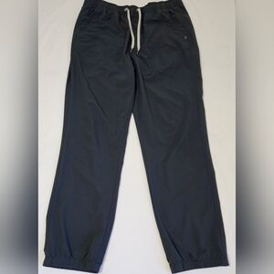 Vuori Black Performance Jogger Pants Stretch Drawstring Athletic
